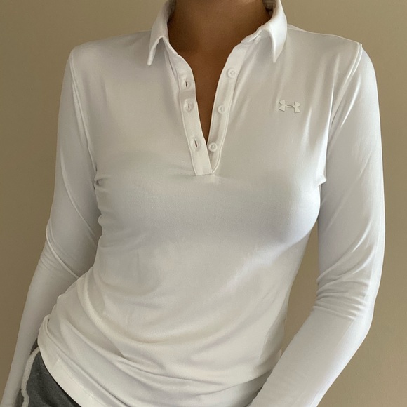 Under Armour Long Sleeve Top🤍 - Picture 1 of 4
